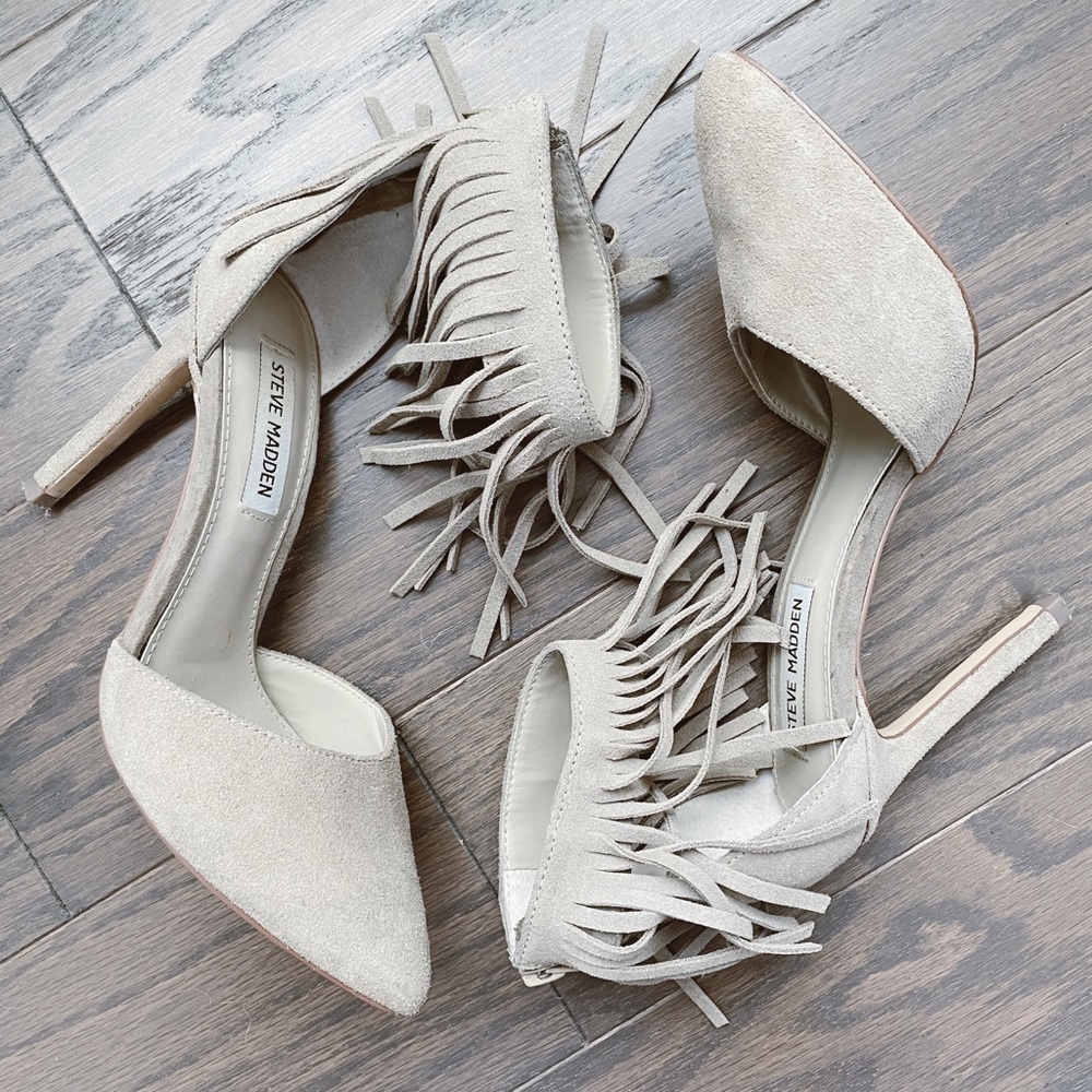 Steve Madden Fringe Heels